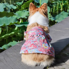 Summer Flower Cute Cat and Dog Clothes - PeticaDeals