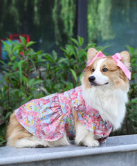 Summer Flower Cute Cat and Dog Clothes - PeticaDeals