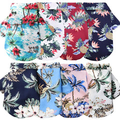Summer Pevvt Floral Beach Printed Clothes For Dogs & Cats - PeticaDeals
