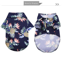 Summer Pevvt Floral Beach Printed Clothes For Dogs & Cats - PeticaDeals