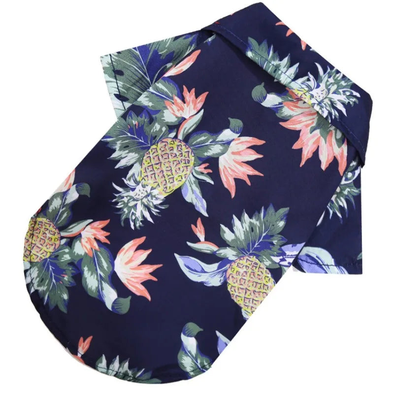 Summer Pevvt Floral Beach Printed Clothes For Dogs & Cats - PeticaDeals