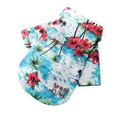 Summer Pevvt Floral Beach Printed Clothes For Dogs & Cats - PeticaDeals