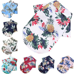 Summer Pevvt Floral Beach Printed Clothes For Dogs & Cats - PeticaDeals