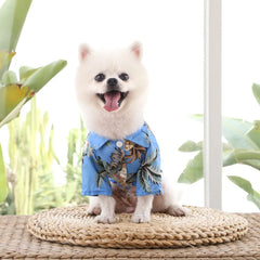 Summer Pevvt Floral Beach Printed Clothes For Dogs & Cats - PeticaDeals