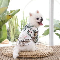 Summer Pevvt Floral Beach Printed Clothes For Dogs & Cats - PeticaDeals
