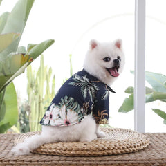 Summer Pevvt Floral Beach Printed Clothes For Dogs & Cats - PeticaDeals