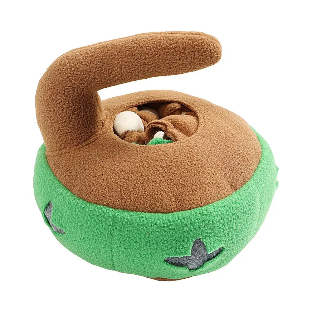 Toys Curling Puck Shape Dog Interactive - PeticaDeals