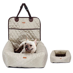 Travel Dog Car Seats for Small Medium Dogs Removable - PeticaDeals