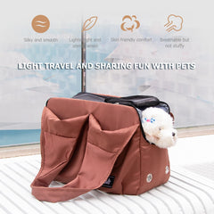 Travel Shoulder Carrying Bag Waterproof Folding Pet Carrier - PeticaDeals