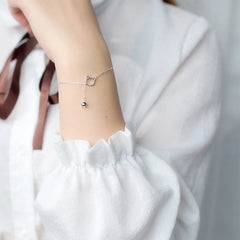 Trendy New Chain Link Cat Lucky Bell Bracelet Tiny Cute - PeticaDeals