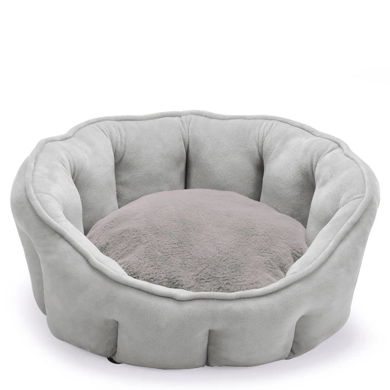 Ultra Soft Cat Small Dogs Bed Comfortable Washable Detachable Anti-slip Waterproof - PeticaDeals