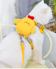 Vest Cats & Small Dog Cute Backpack with Towing Rope - PeticaDeals