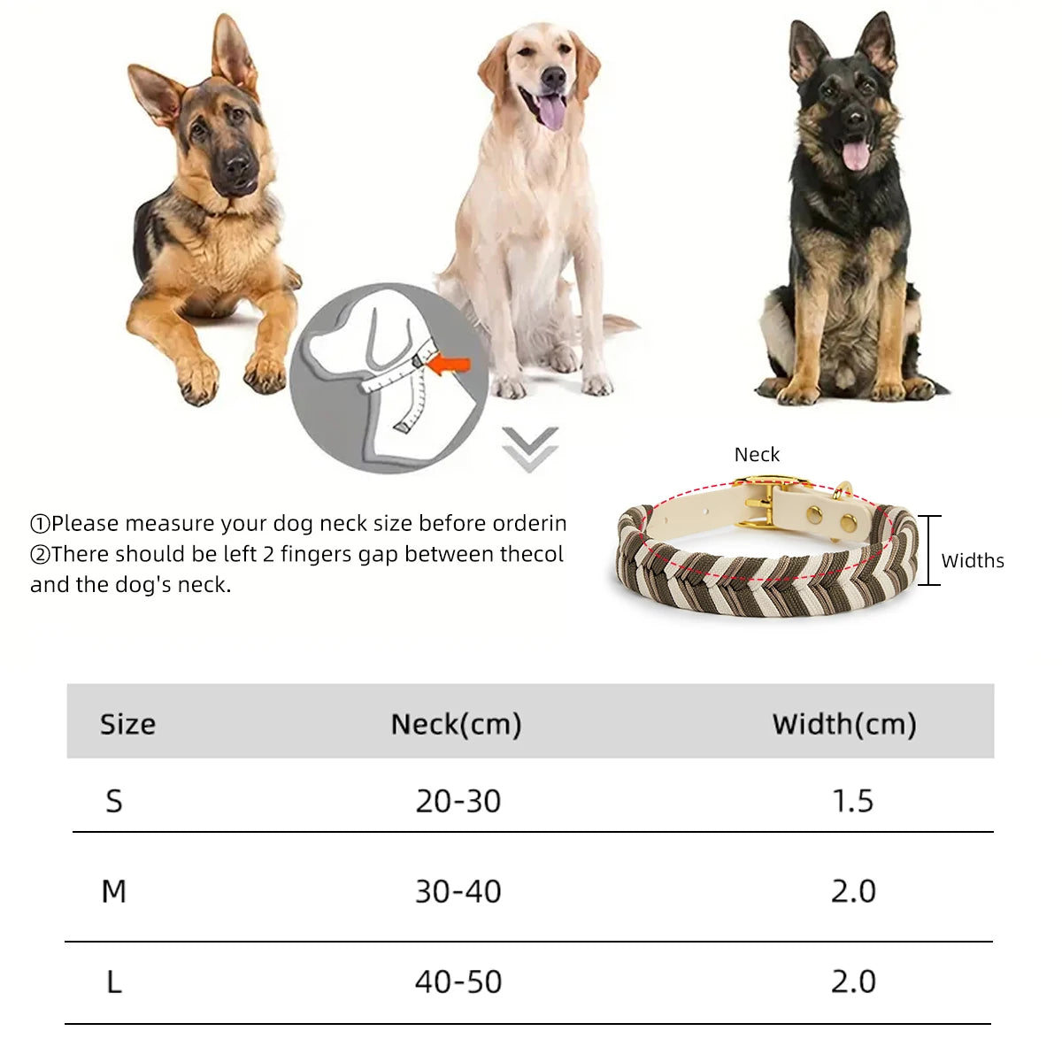 Walking Pet Collar High-End Adjustable Collar - PeticaDeals