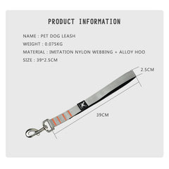 Walking Short Leash Durable Pet - peticadeals
