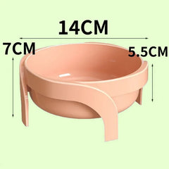 Washable Food Container Water Bowl Plastic Cat Dog Bowls - PeticaDeals