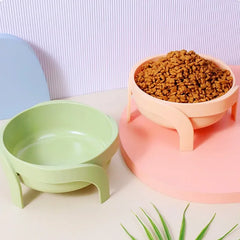 Washable Food Container Water Bowl Plastic Cat Dog Bowls - PeticaDeals
