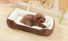 Winter Big Pet Bed Warm Fleece Pet House - PeticaDeals