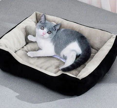 Winter Big Pet Bed Warm Fleece Pet House - PeticaDeals