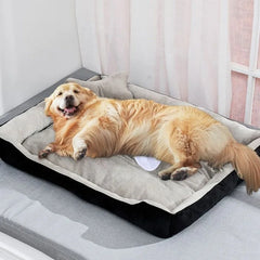 Winter Big Pet Bed Warm Fleece Pet House - PeticaDeals