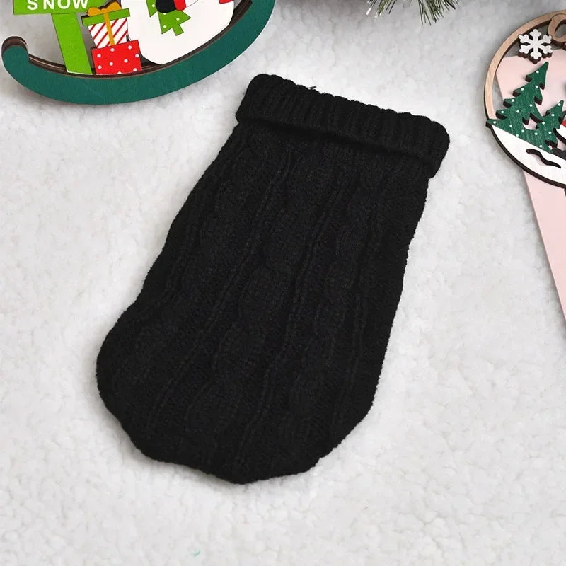 Winter Warm Sweaters For Dogs Small & Cats - PeticaDeals