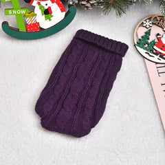 Winter Warm Sweaters For Dogs Small & Cats - PeticaDeals