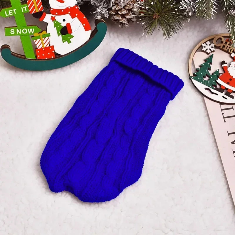 Winter Warm Sweaters For Dogs Small & Cats - PeticaDeals
