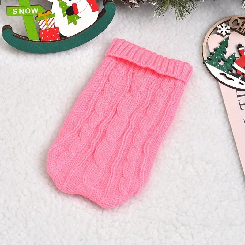 Winter Warm Sweaters For Dogs Small & Cats - PeticaDeals