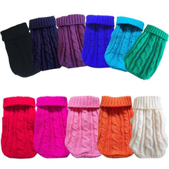 Winter Warm Sweaters For Dogs Small & Cats - PeticaDeals