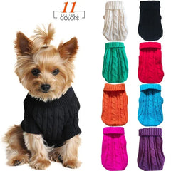 Winter Warm Sweaters For Dogs Small & Cats - PeticaDeals