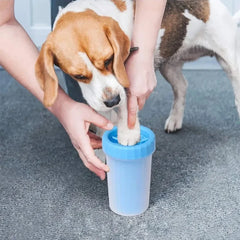 cat puppy foot cup wash automatic foot wash - PeticaDeals