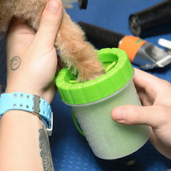 cat puppy foot cup wash automatic foot wash - PeticaDeals