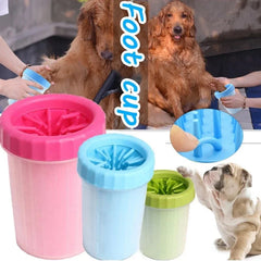 cat puppy foot cup wash automatic foot wash - PeticaDeals