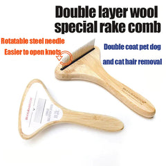 comb dog hair removal needle comb dog - PeticaDeals