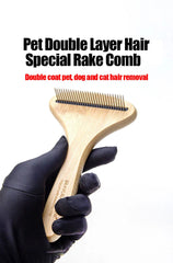 comb dog hair removal needle comb dog - PeticaDeals