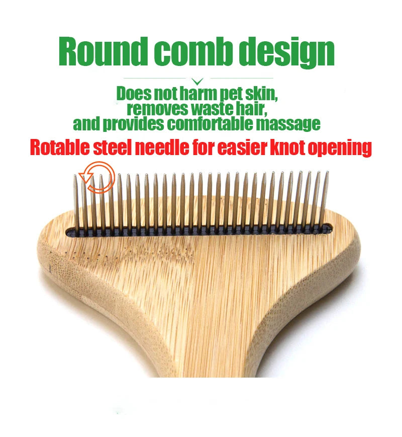 comb dog hair removal needle comb dog - PeticaDeals