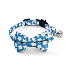 Safety Elastic Bowtie With Bell Small Dog & Cat Collar - PeticaDeals