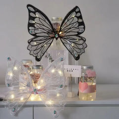 wings glowing butterfly back decoration For Dog & Cats - PeticaDeals