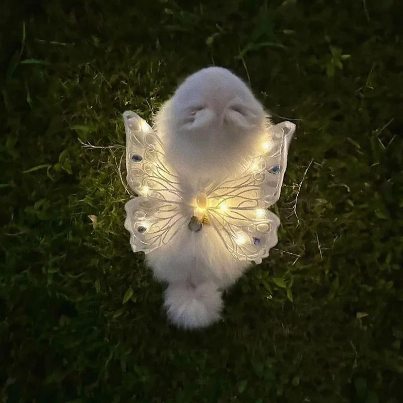 wings glowing butterfly back decoration For Dog & Cats - PeticaDeals