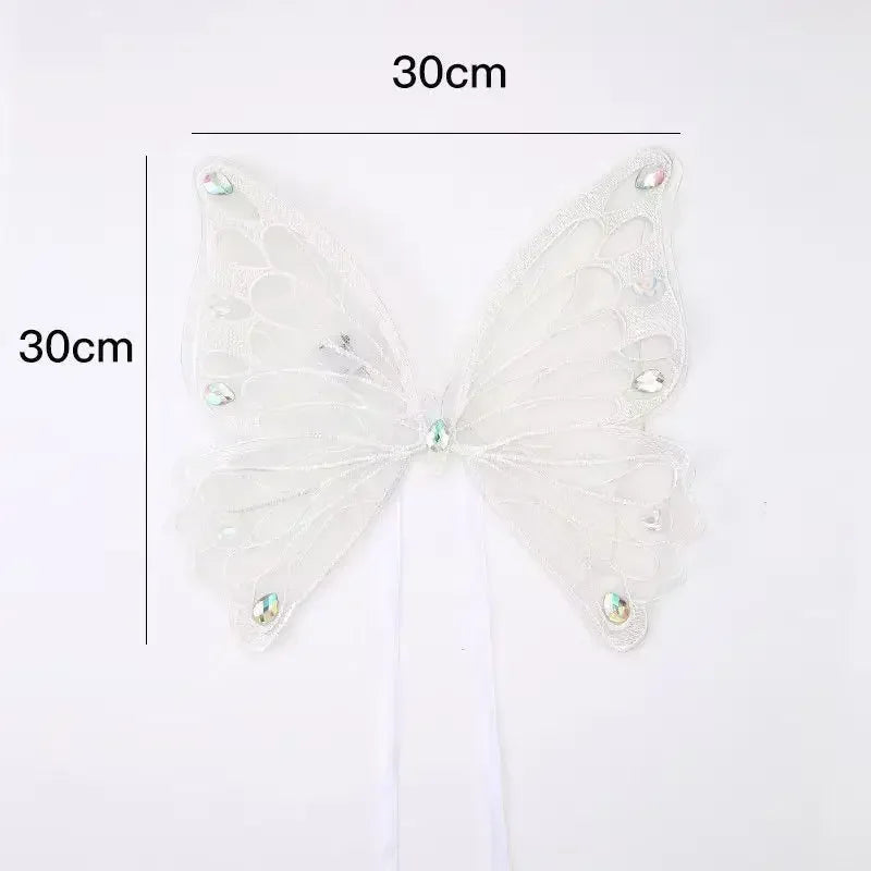 wings glowing butterfly back decoration For Dog & Cats - PeticaDeals