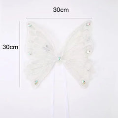 wings glowing butterfly back decoration For Dog & Cats - PeticaDeals