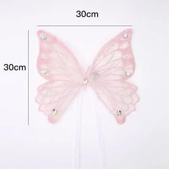 wings glowing butterfly back decoration For Dog & Cats - PeticaDeals
