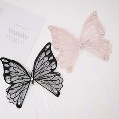 wings glowing butterfly back decoration For Dog & Cats - PeticaDeals