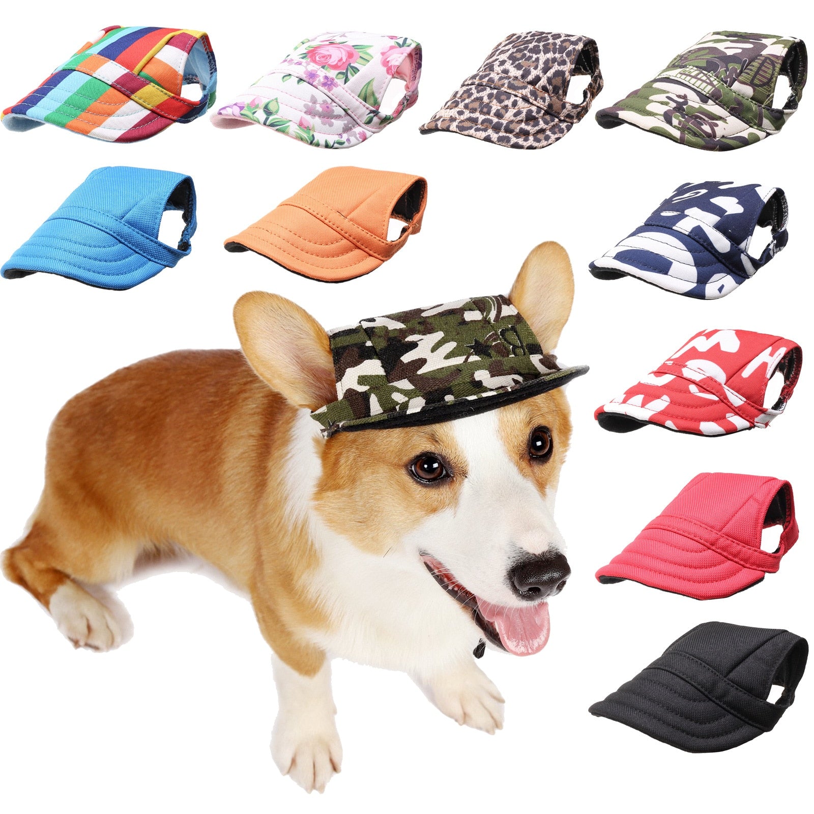 1Pcs Baseball Cap Canvas for Small Dog & Cat Accessories - PeticaDeals