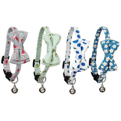 Safety Elastic Bowtie With Bell Small Dog & Cat Collar - PeticaDeals