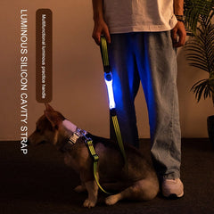 Luminous Led Dog Collar Anti-Lost/Avoid Car Accident Collar - PeticaDeals